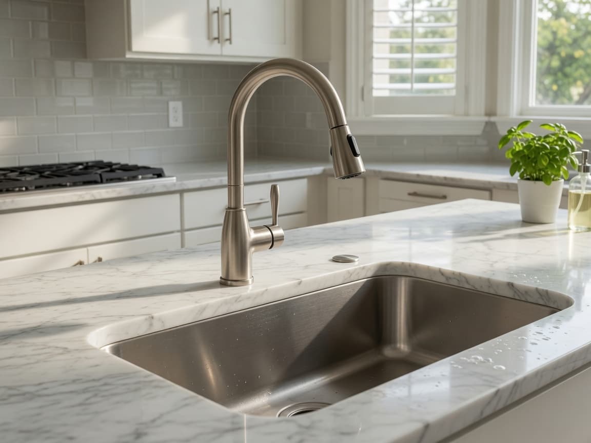 Kitchen faucet replacement in River Oaks