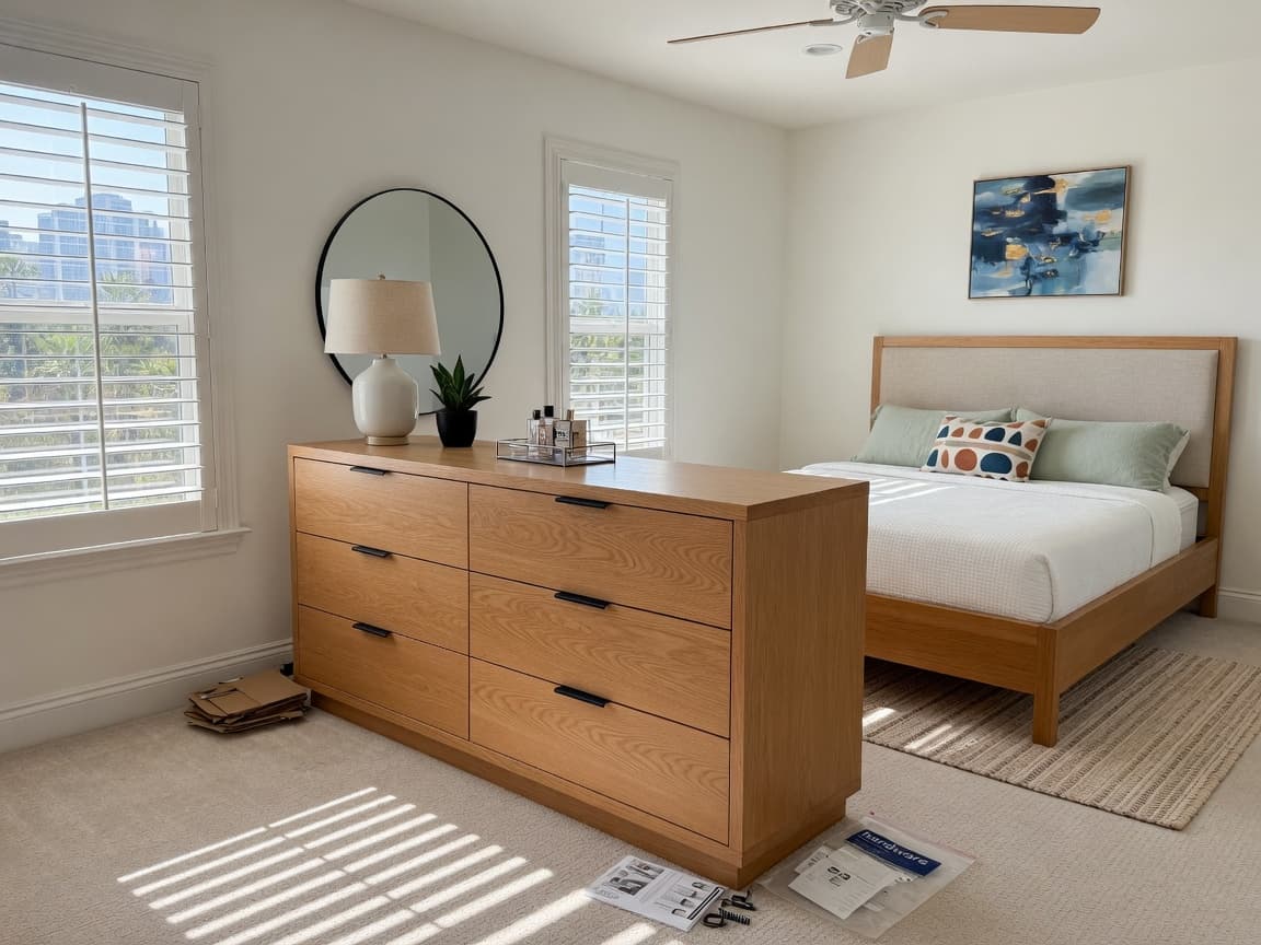 Bedroom furniture assembly in Midtown